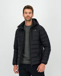 K-WAY Men’s Logan Down Hooded Puffer Jacket