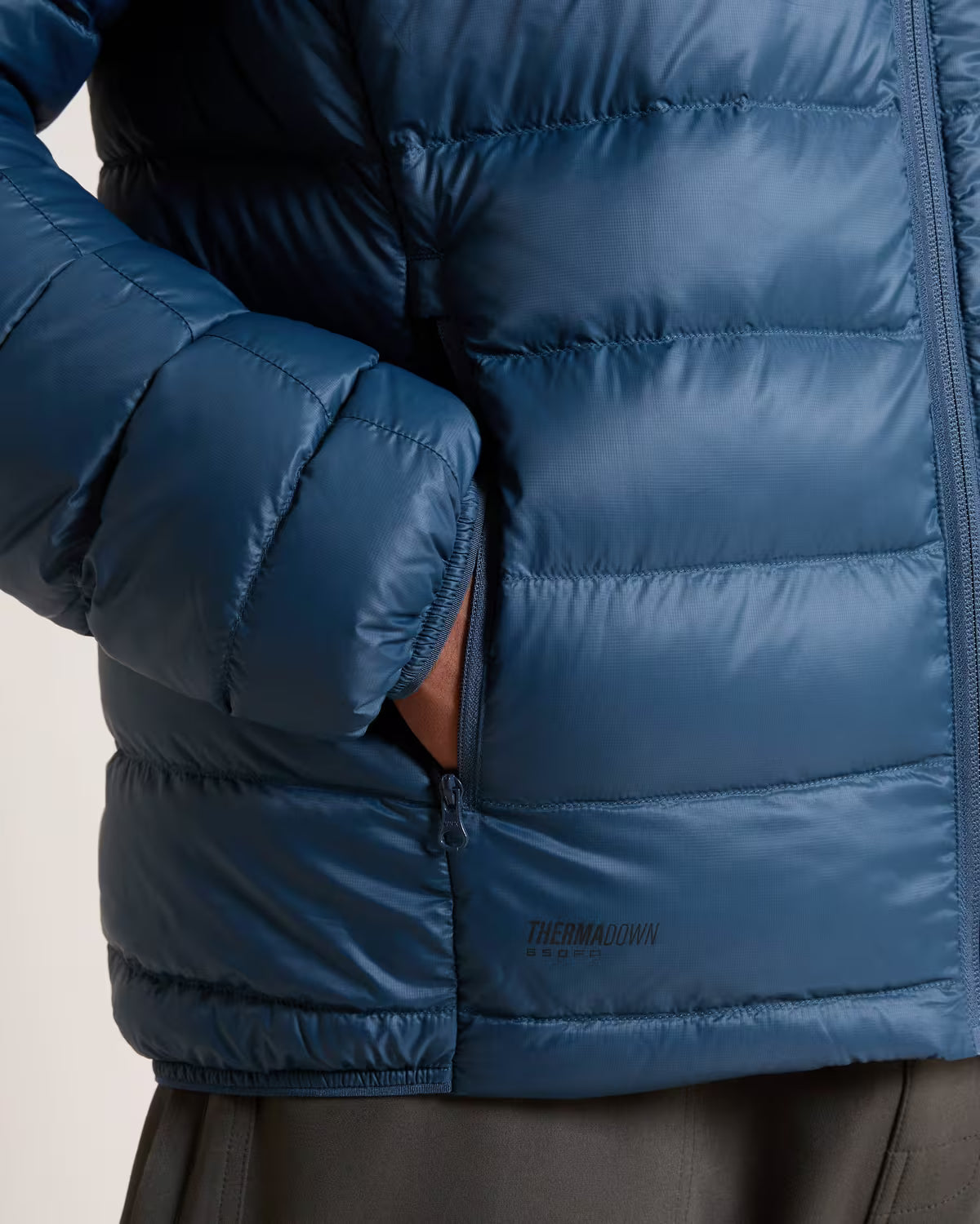 K-WAY Men’s Logan Down Hooded Puffer Jacket