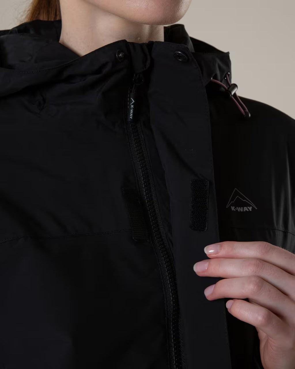 K-Way Women's Cloudburst Waterproof Jacket