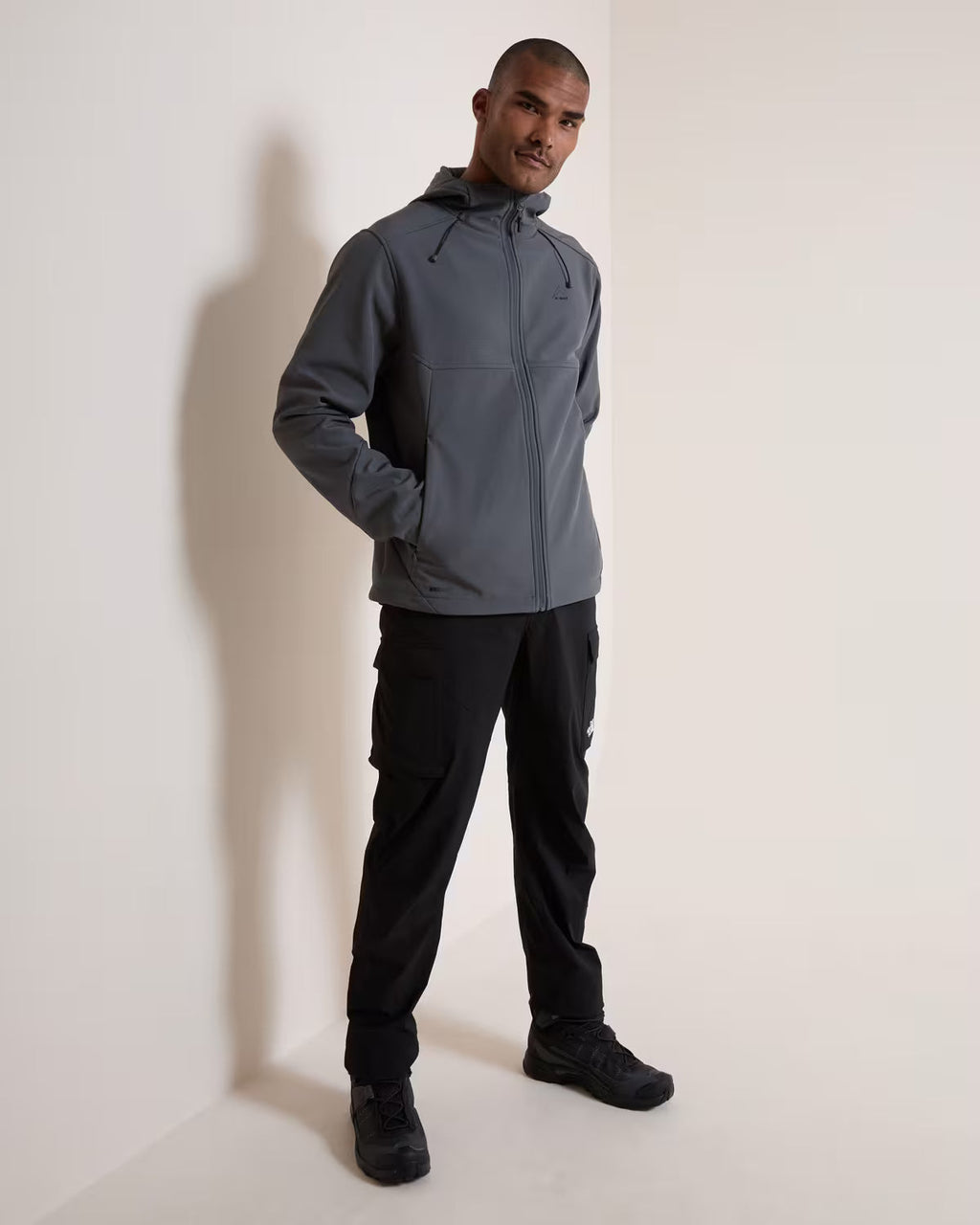 K-WAY Men's Aiden 2-Ply Softshell Jacket