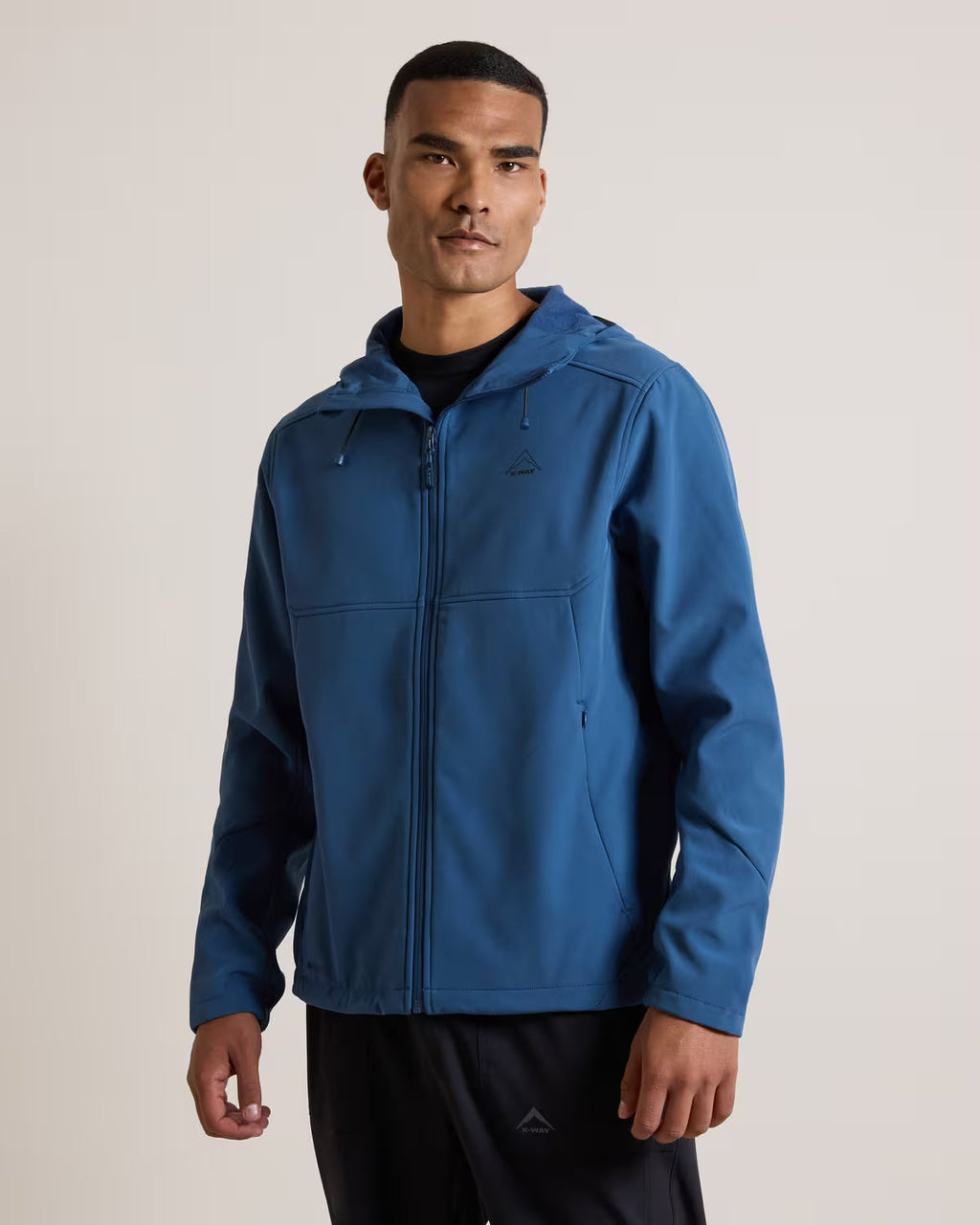 K-WAY Men's Aiden 2-Ply Softshell Jacket