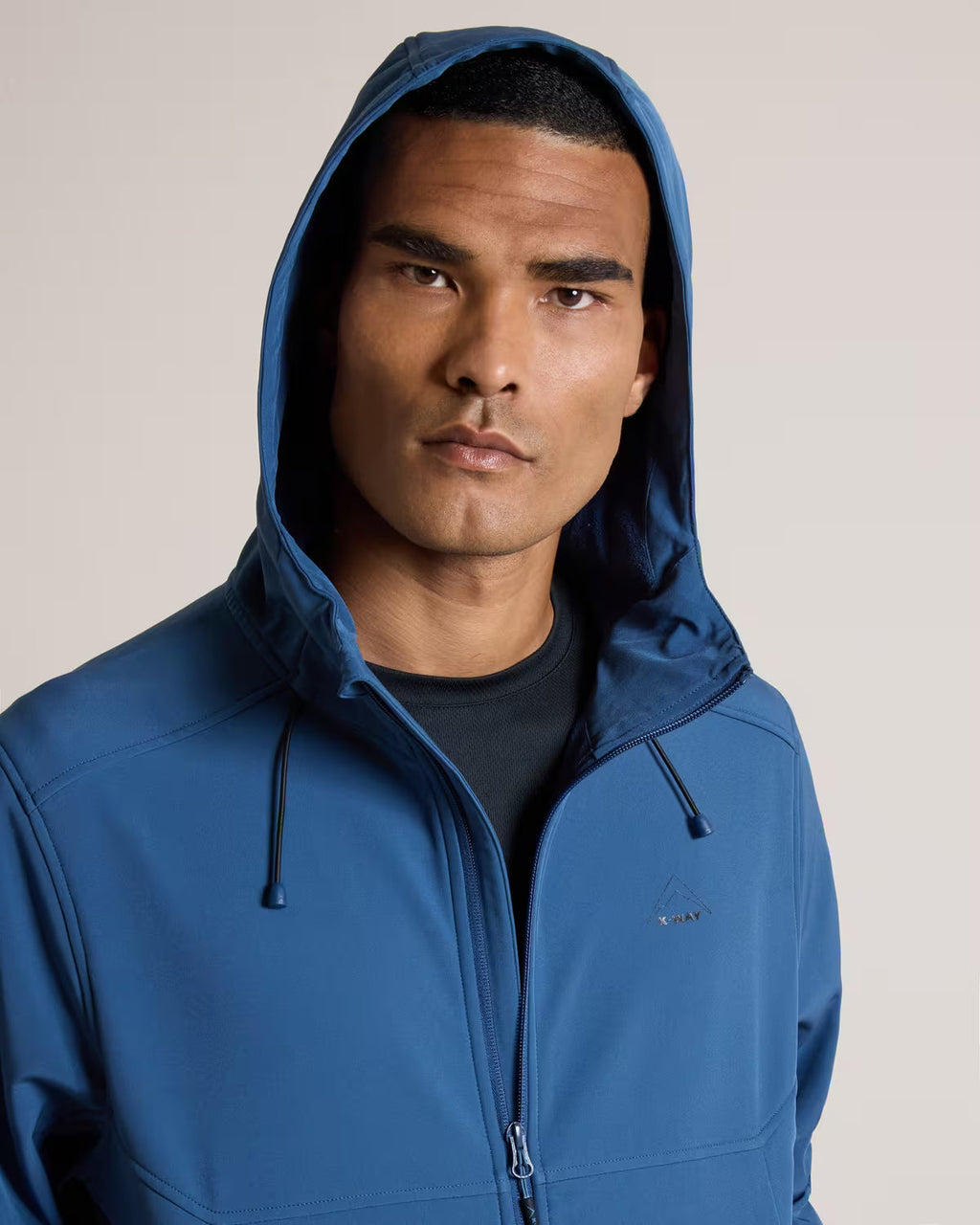 K-WAY Men's Aiden 2-Ply Softshell Jacket