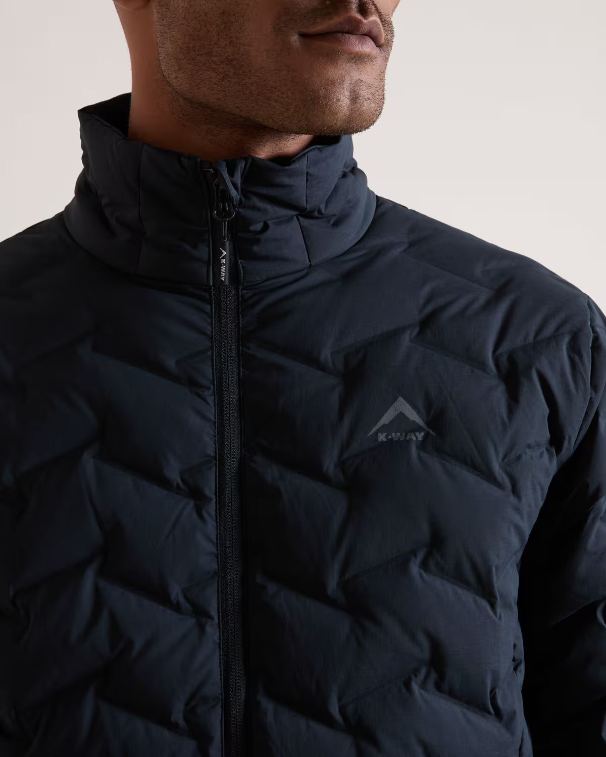 K-WAY Men's Summit Welded Down Puffer Jacket