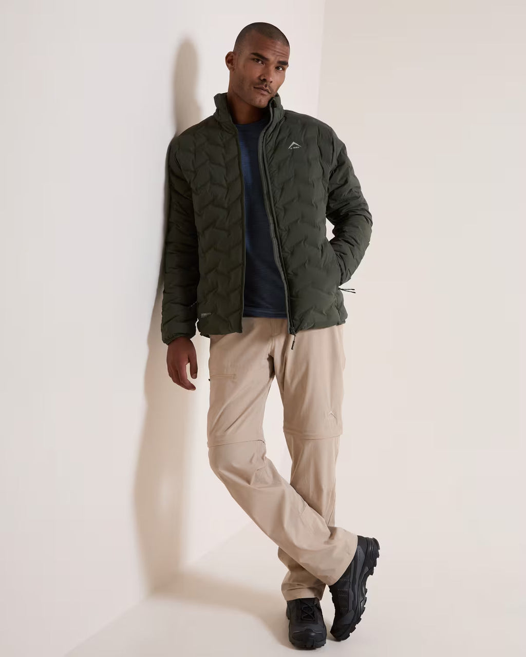 K-WAY Men's Summit Welded Down Puffer Jacket
