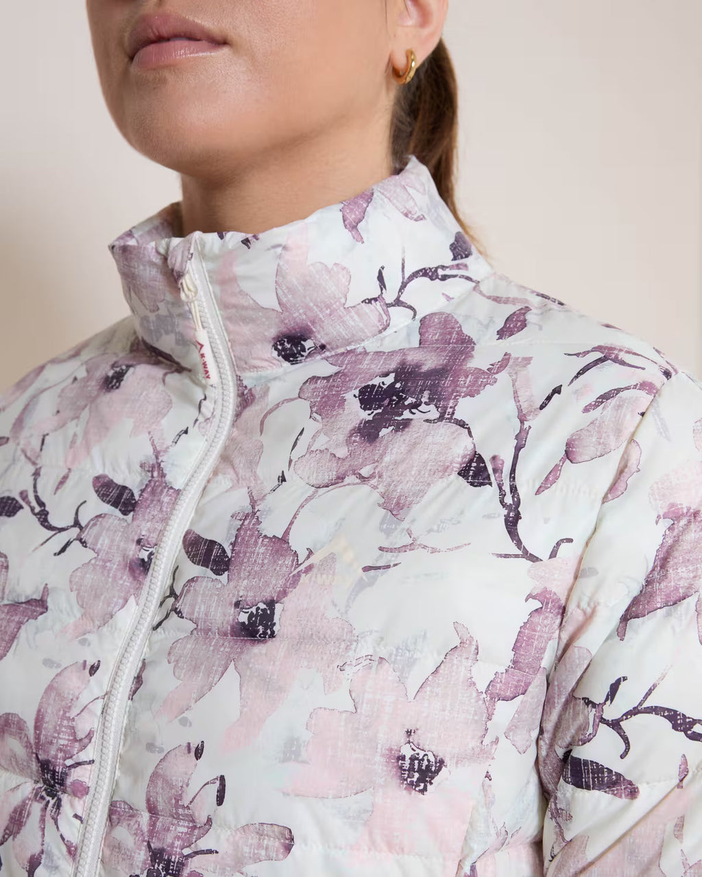 K-WAY Women's Gaia Printed Puffer Jacket