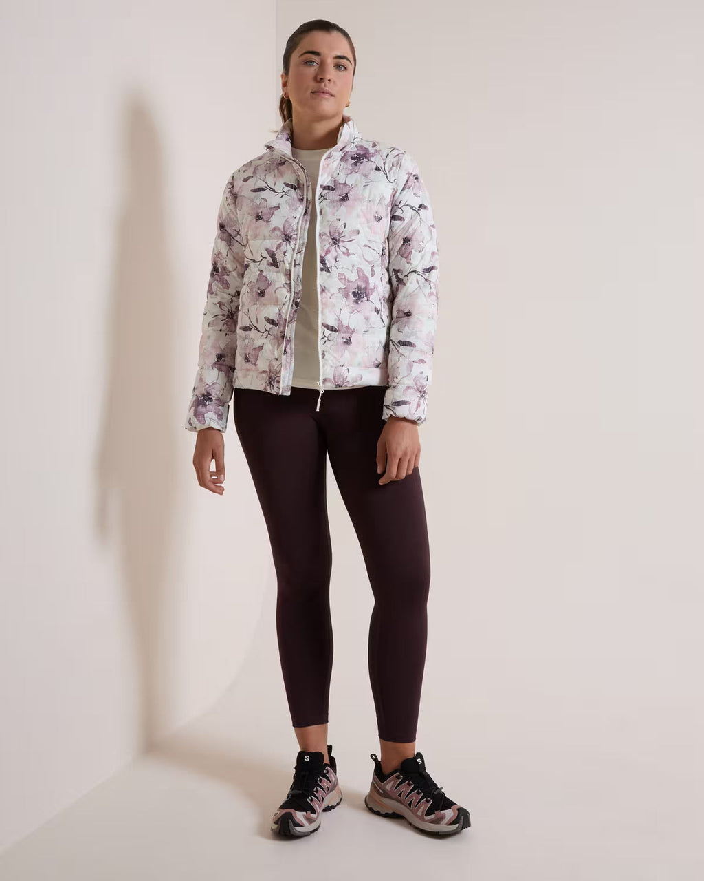 K-WAY Women's Gaia Printed Puffer Jacket