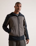K-WAY Men's Wolf 3-Ply Hooded Softshell Jacket