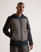 K-WAY Men's Wolf 3-Ply Hooded Softshell Jacket