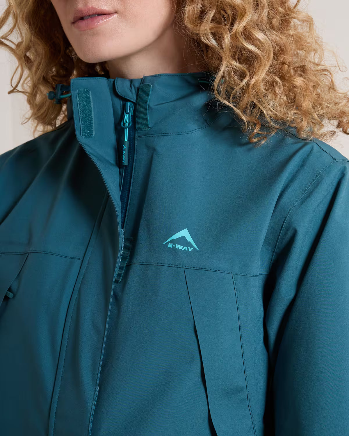 K-WAY Women's Wild Trek Hiking Shell Jacket