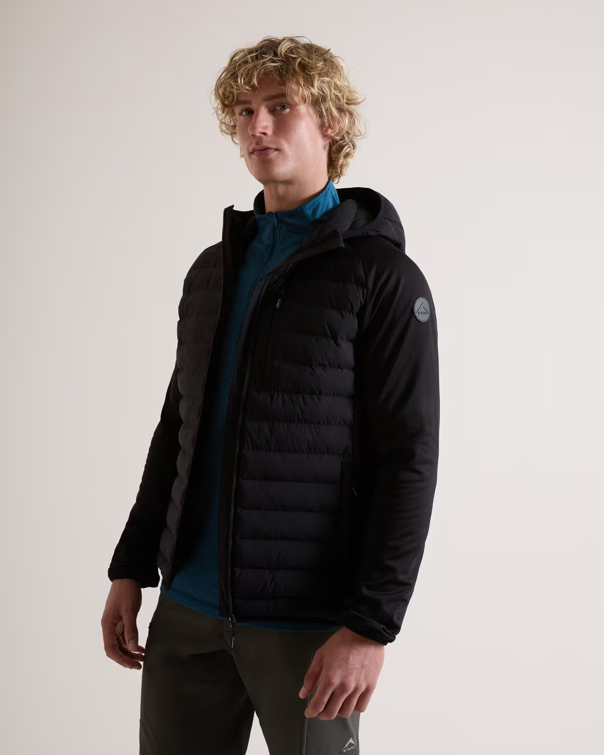 K-WAY Men's Wellington Hybrid Puffer Jacket
