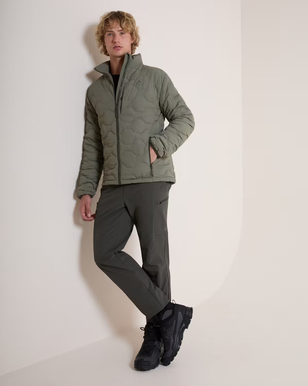 K-WAY Men's Angle Down Jacket