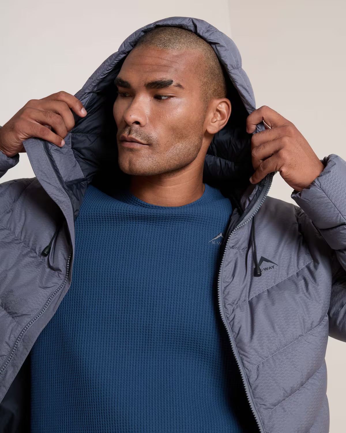 K-WAY Men's Compass Puffer Jacket