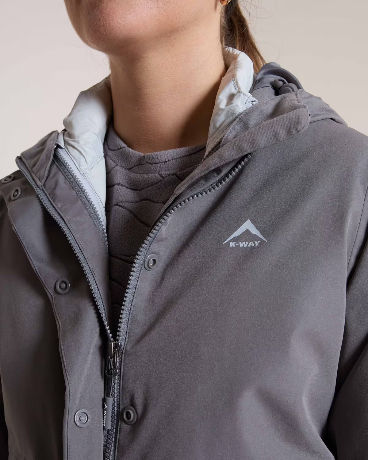 K-Way Women's Arbour 3-in-1 Jacket