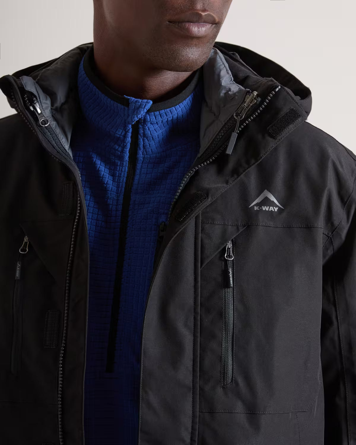 K-WAY Men's Pipeline 3-in-1 Jacket