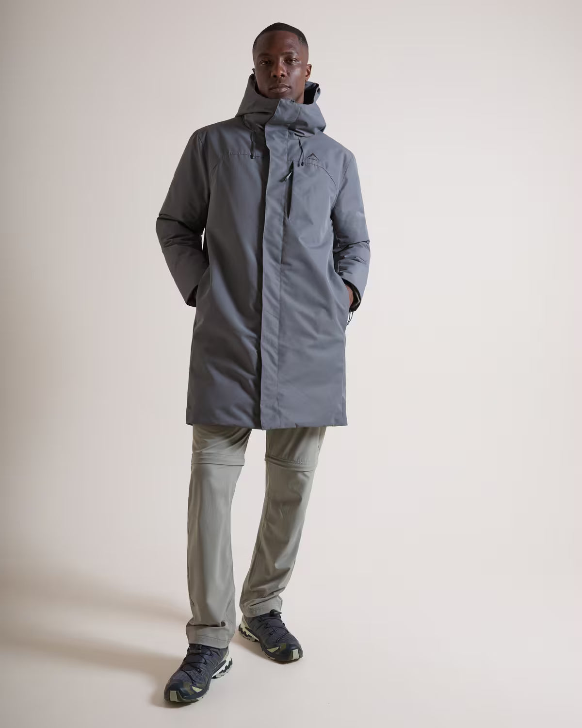 K-WAY Men's Revo Waterproof Shell Jacket