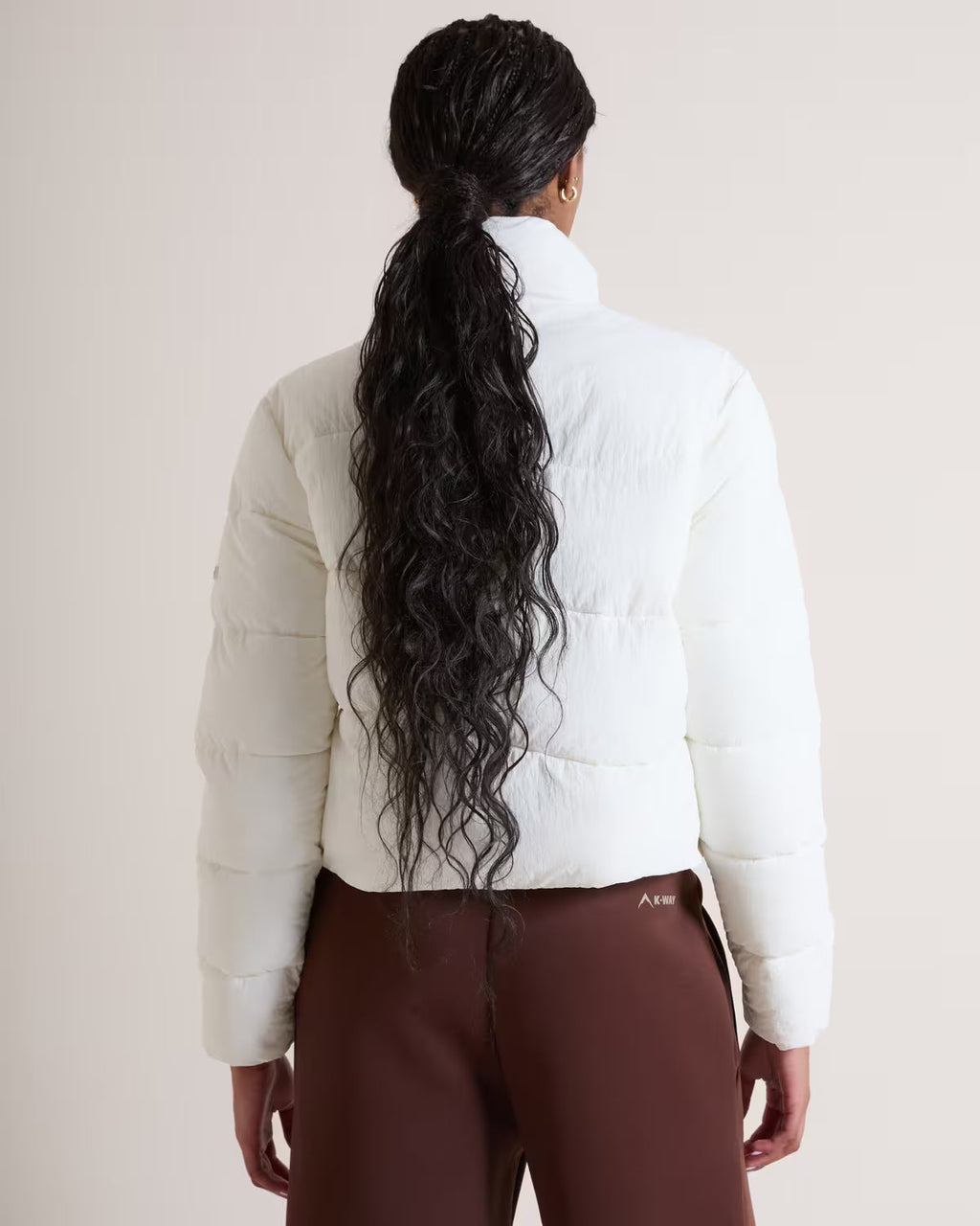 K-WAY Women's Jordaan Cropped Puffer Jacket