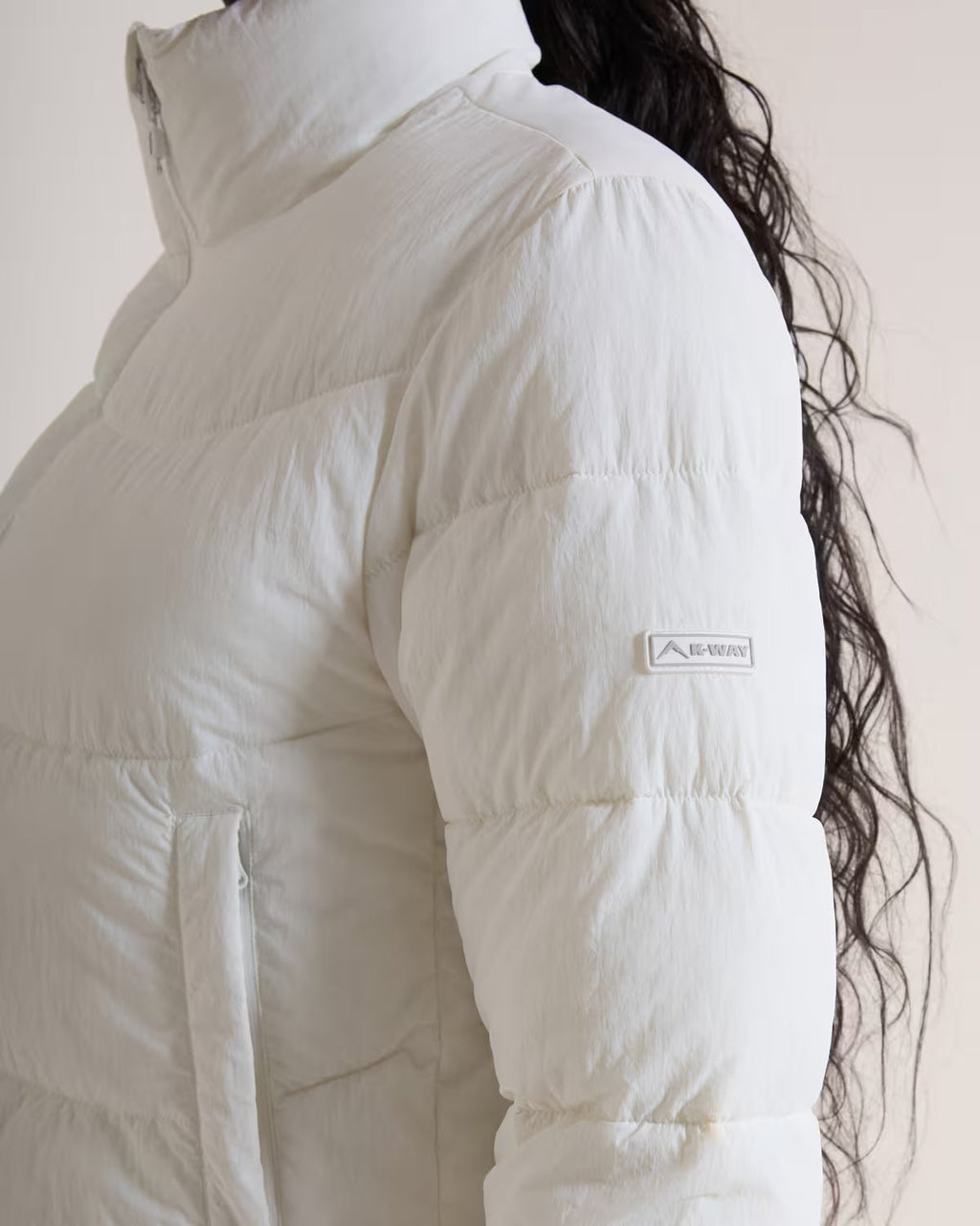K-WAY Women's Jordaan Cropped Puffer Jacket