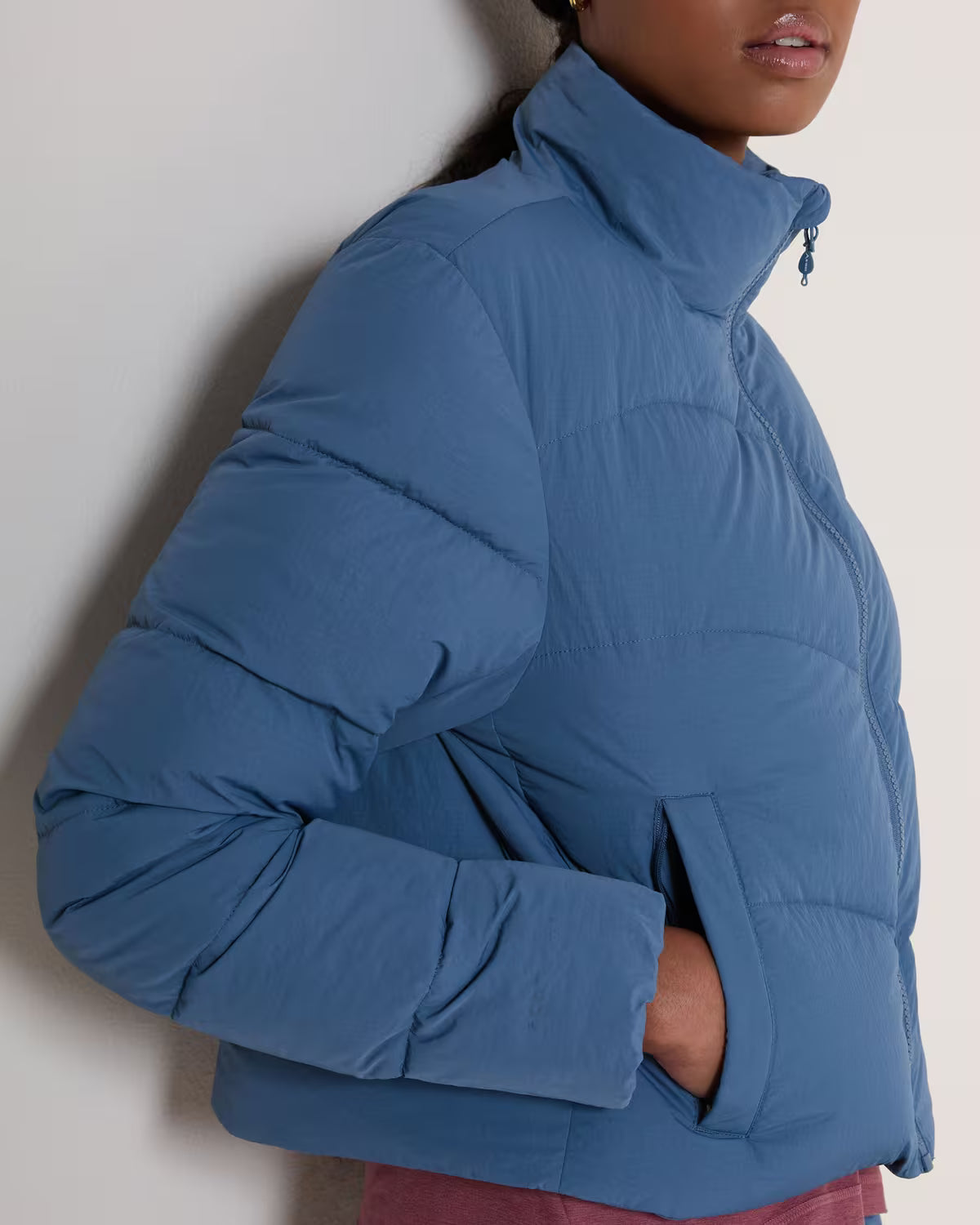 K-WAY Women's Jordaan Cropped Puffer Jacket