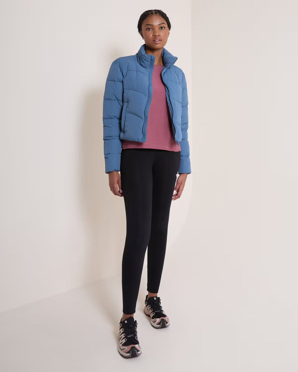 K-WAY Women's Jordaan Cropped Puffer Jacket