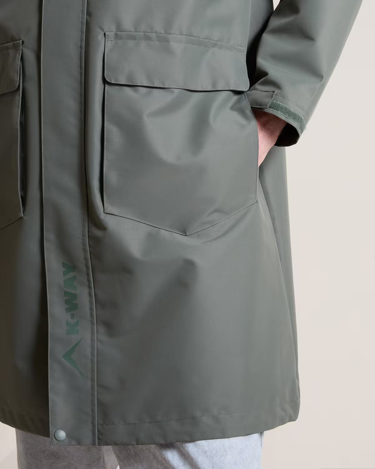 K-WAY Men's Modder Longline Softshell Jacket