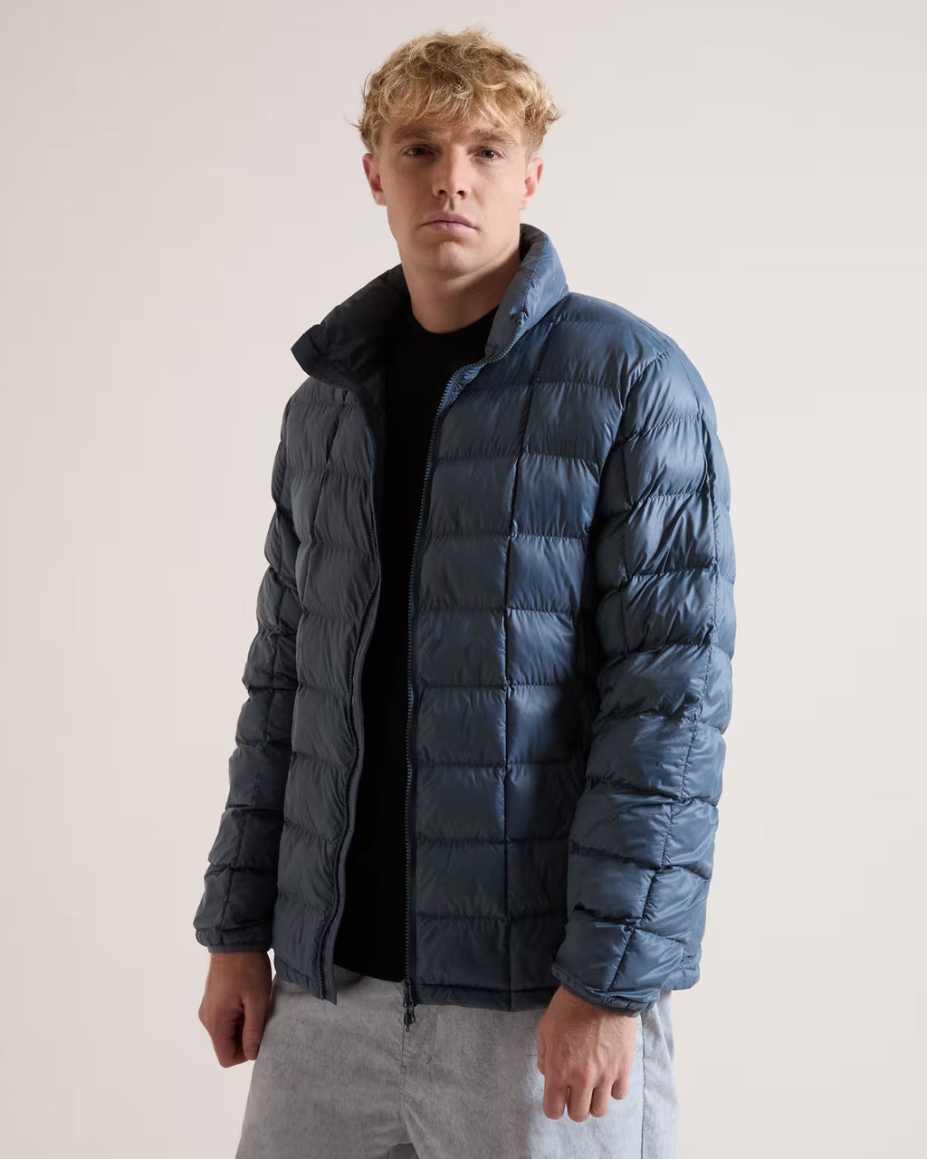 K-WAY Men's River Rock Insulated Puffer Jacket