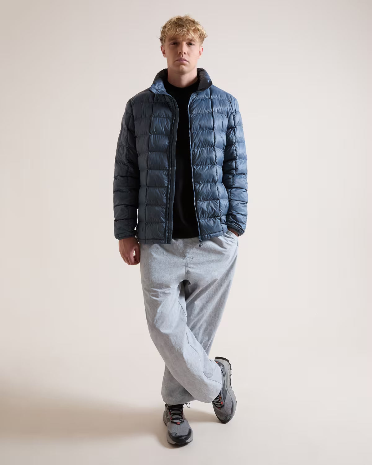K-WAY Men's River Rock Insulated Puffer Jacket