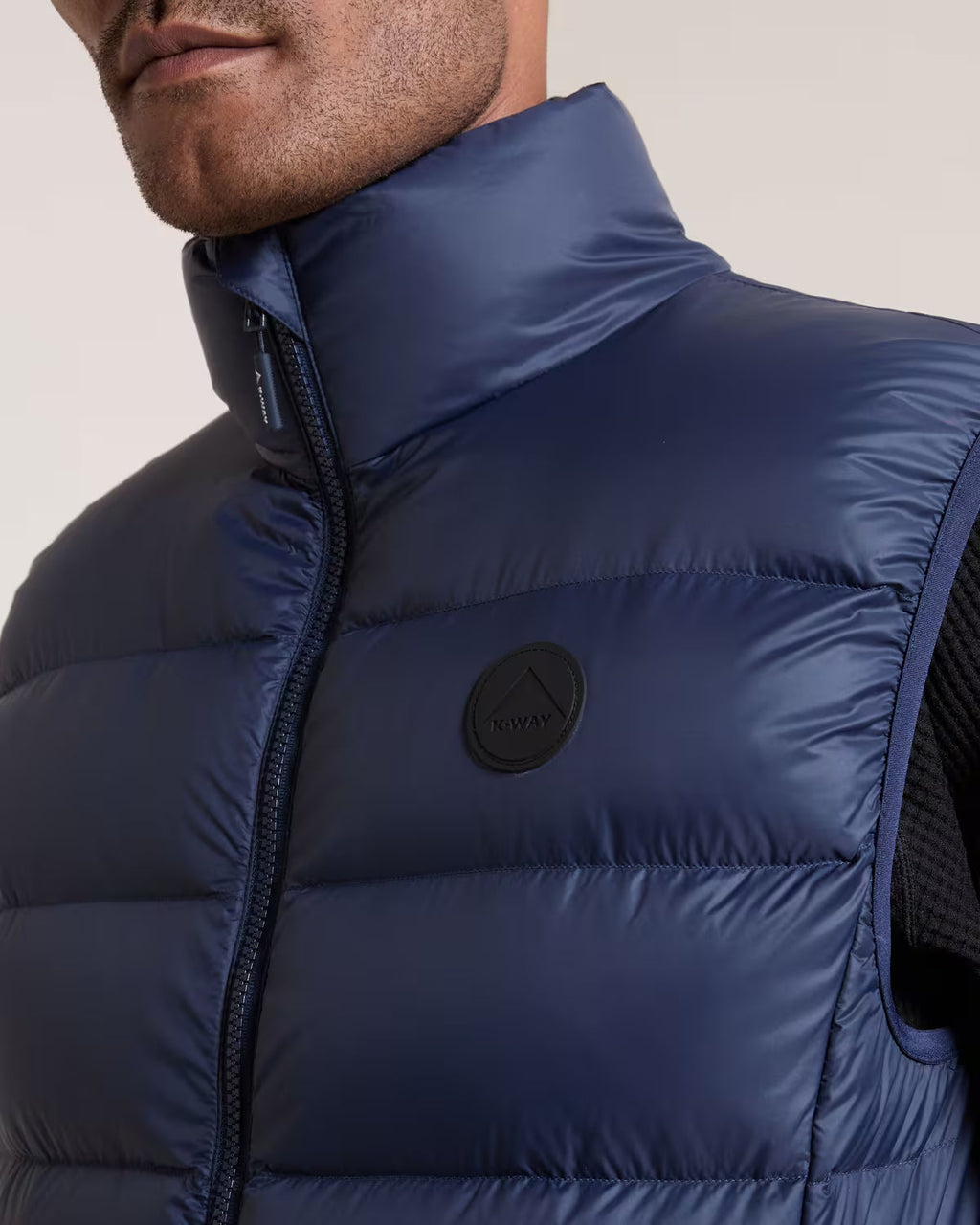 K-WAY Men's Kloof Sleeveless Down Puffer Jacket