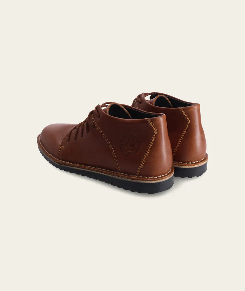 FOM Men's Vellies Standard - Saddle Tan
