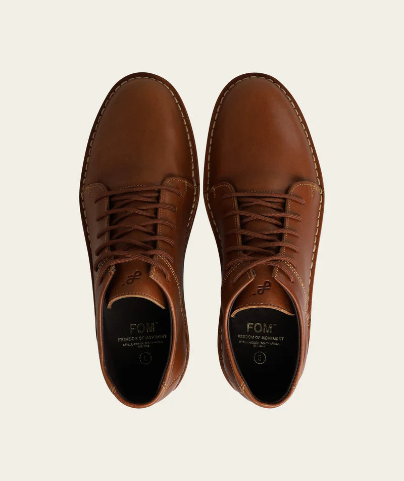 FOM Men's Vellies Standard - Saddle Tan