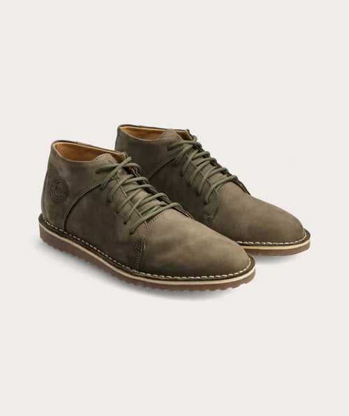 FOM x Kolisi Standard Zwide Men's Vellies - Dark Olive