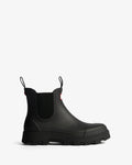 Hunter Unisex black elements elastic chelsea boot