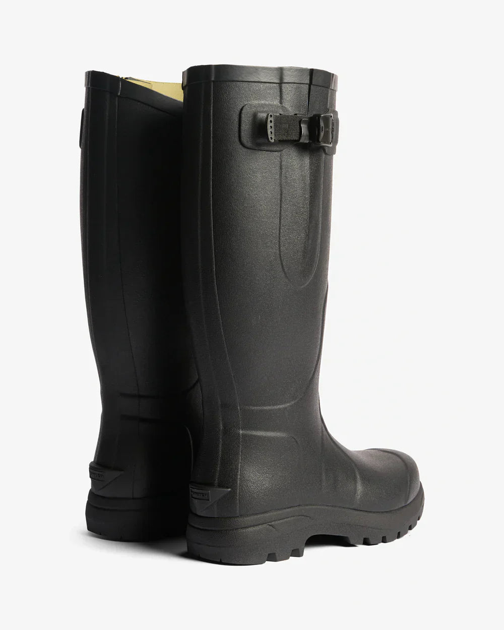 Hunter Unisex black balmoral mkii side adjustable wellington boot