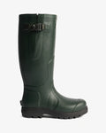 Hunter Unisex dark olive balmoral mkii side adjustable wellington boot