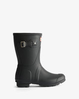 Hunter Women's tartan lining short wellington boot