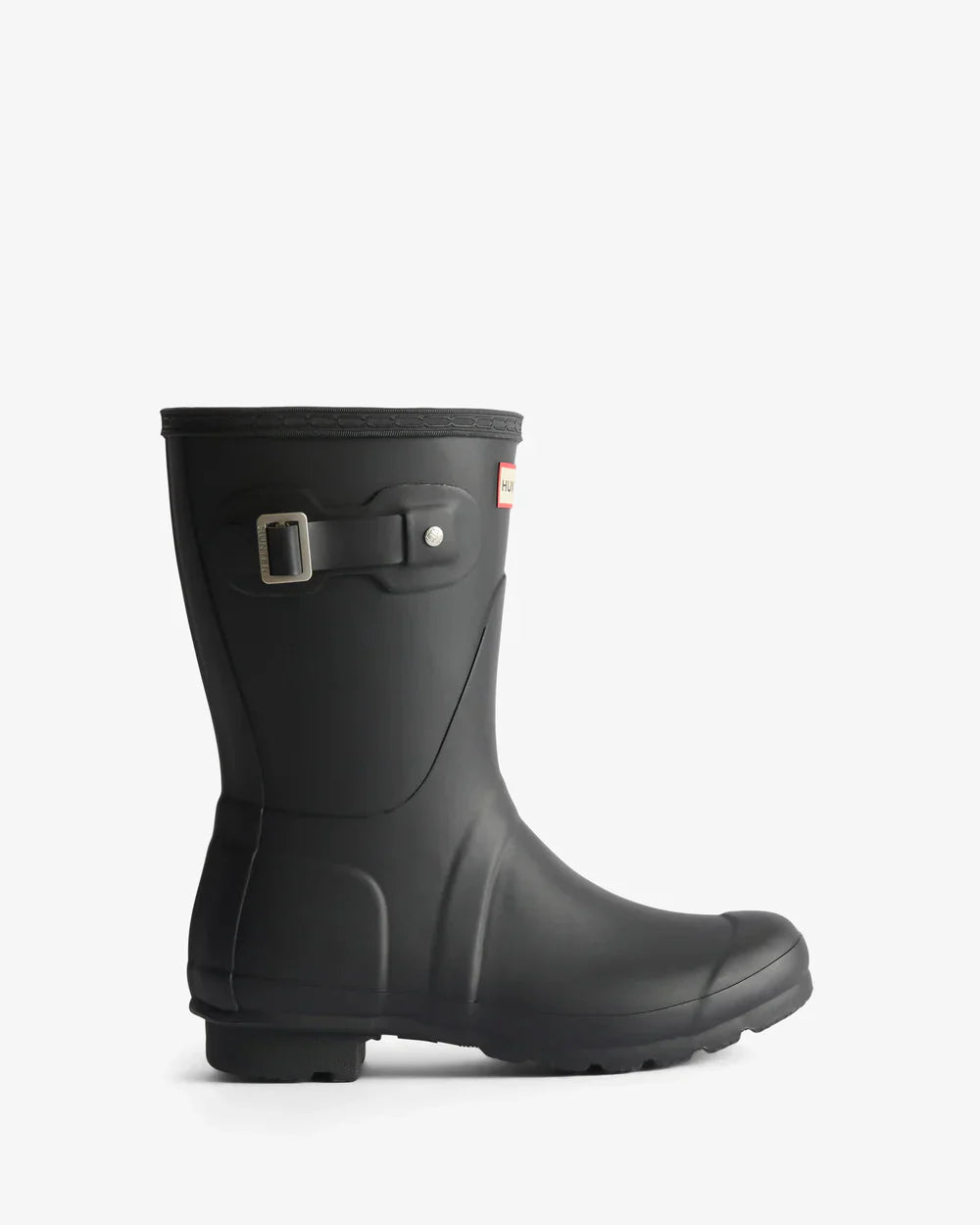 Hunter Women's tartan lining short wellington boot