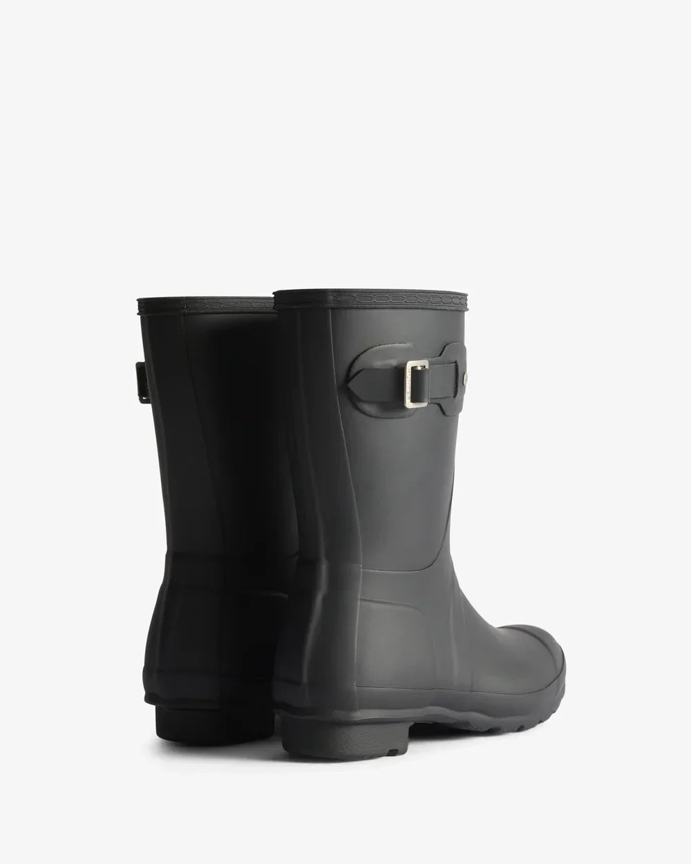 Hunter Women's tartan lining short wellington boot