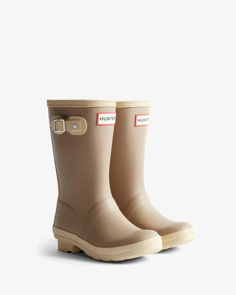 Hunter Original big kids (5-11 years) beige wellington boot