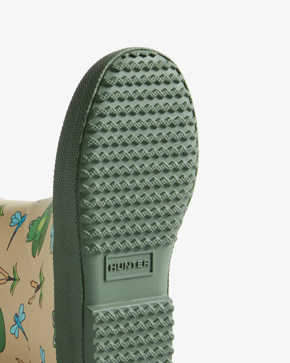 Hunter Original kids first (18 months-8 years) lily pad print wellington boot