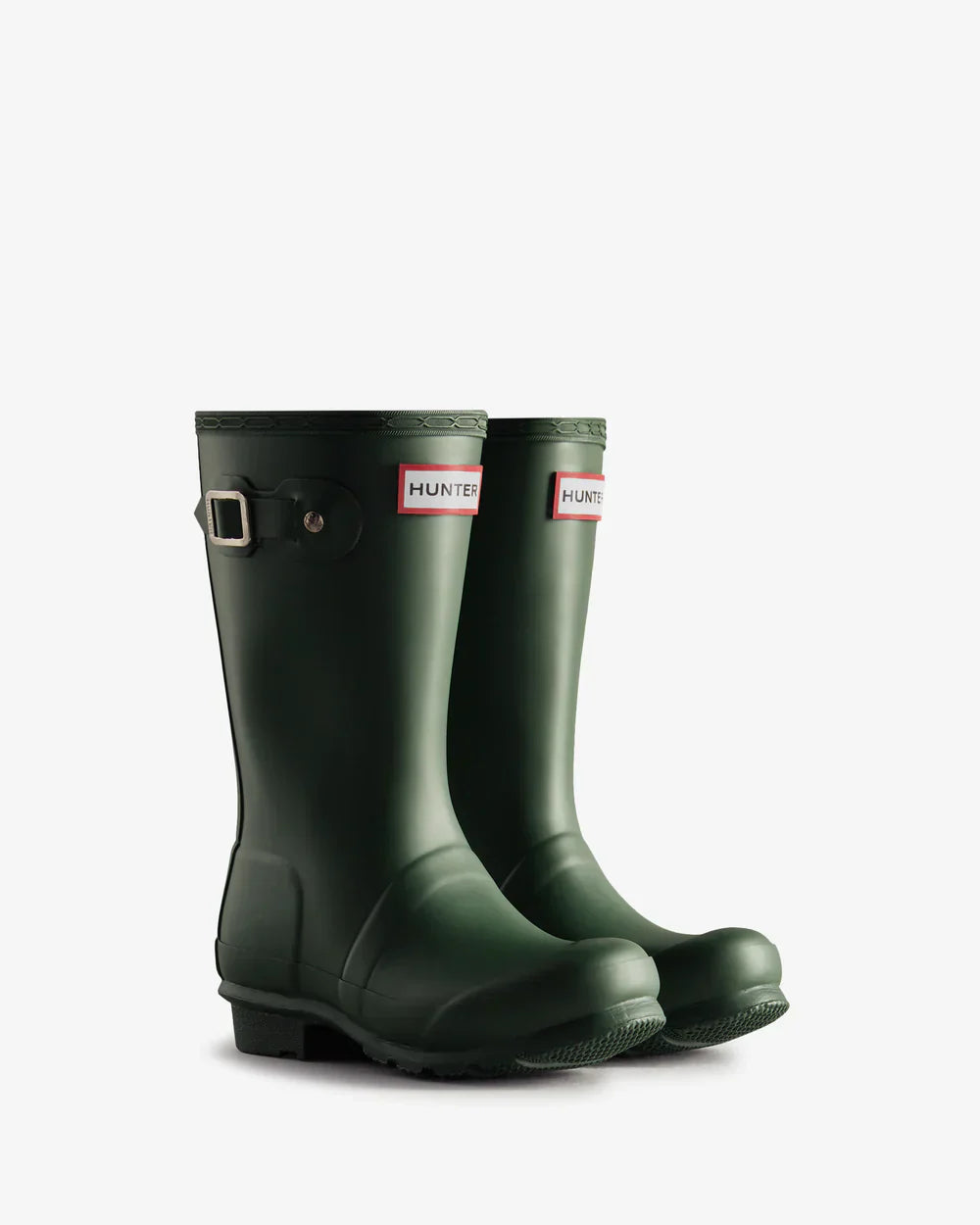 Hunter Original big kids (5-11 years) hunter green wellington boot