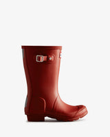 Hunter Original big kids (5-11 years) military red wellington boot