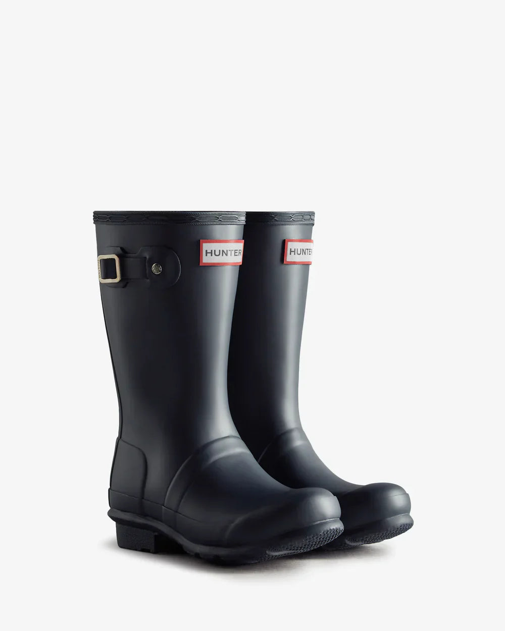 Hunter Original big kids (5-11 years) navy wellington boot