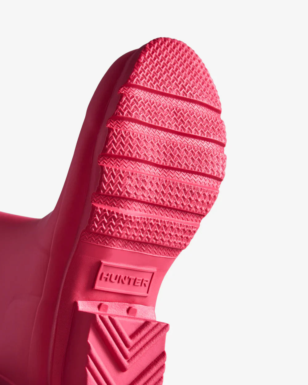 Hunter Original big kids (5-11 years) bright pink wellington boot