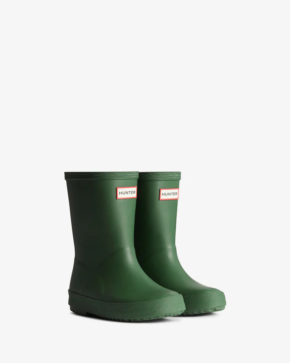 Hunter Original kids first (18 months-8 years) green wellington boot