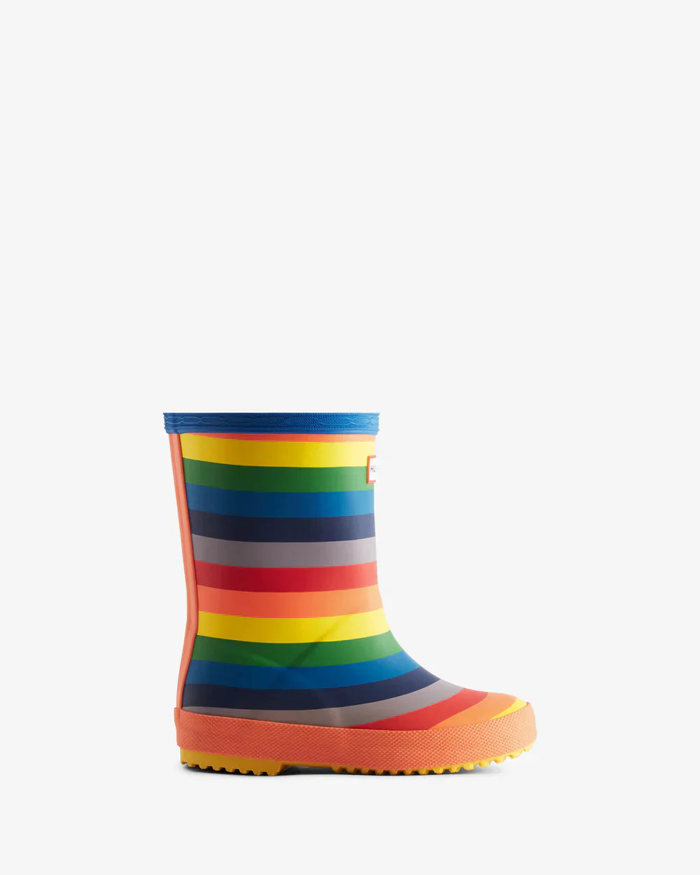 Hunter Original kids first (18 months-8 years) rainbow wellington boot