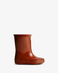 Hunter Original kids first (18 months-8 years) military red gloss wellington boot