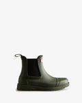 Hunter Women's dark olive commando chelsea boot
