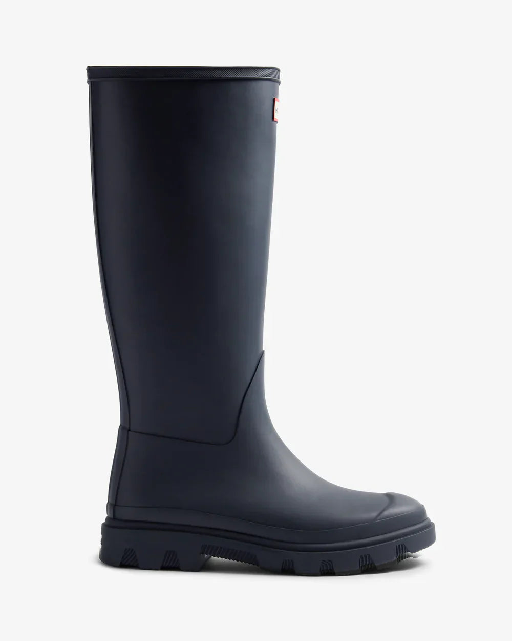 Hunter Unisex navy downpour tall wellington boot
