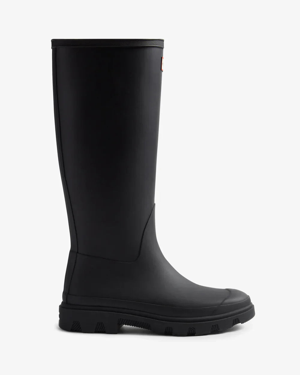 Hunter Unisex black downpour tall wellington boot