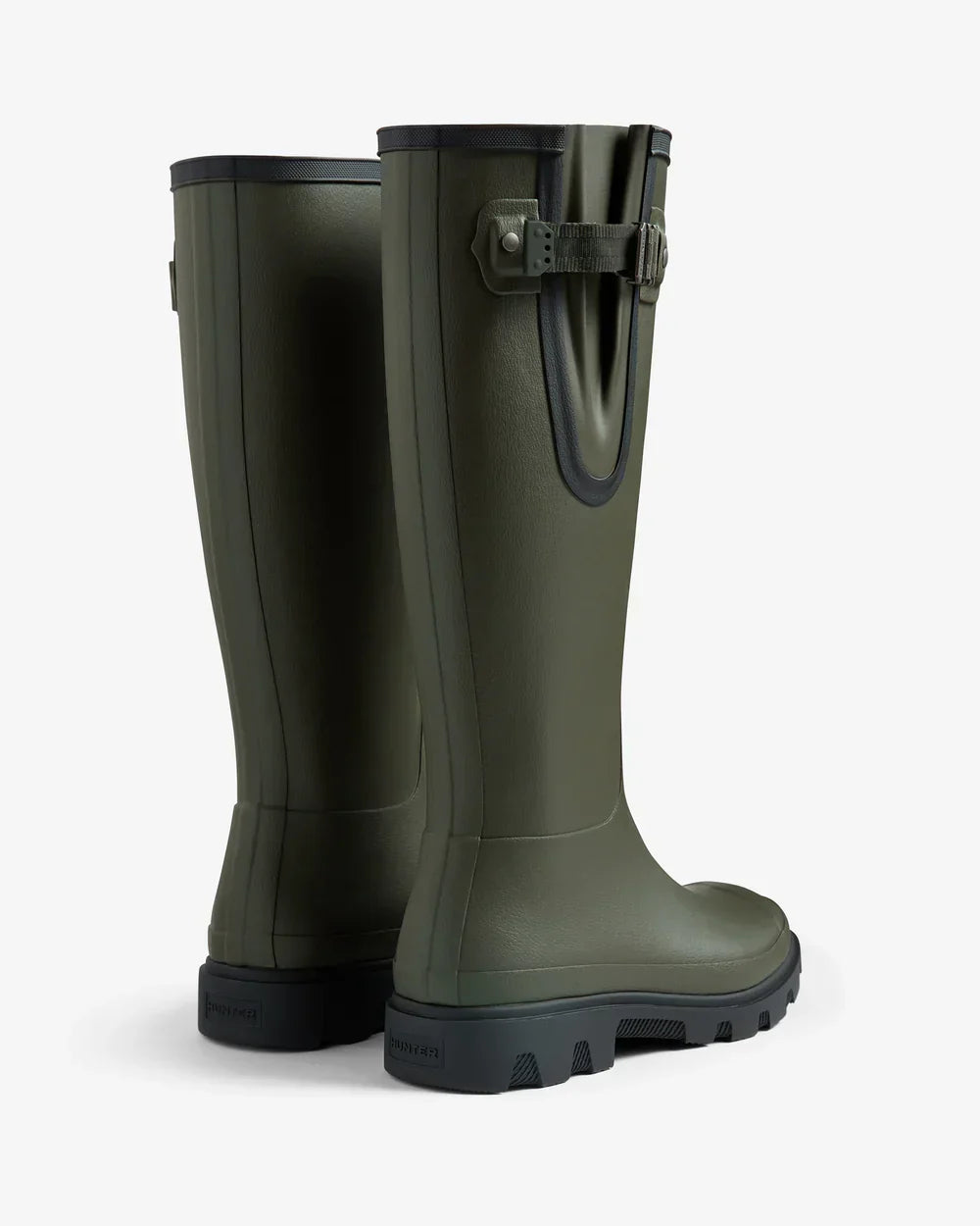 Hunter Unisex field downpour adjustable wellington boot