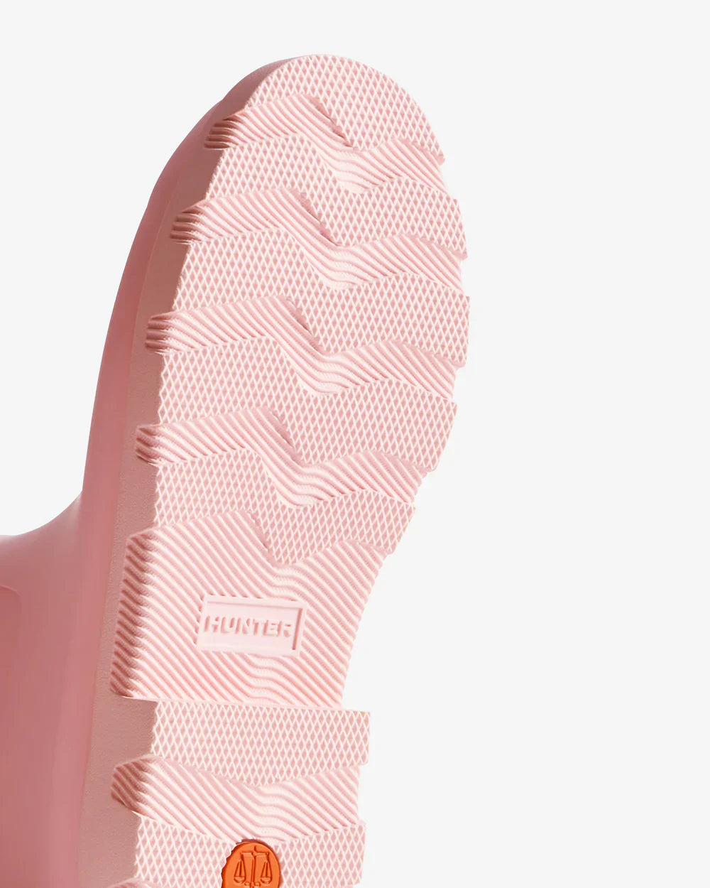 Women's parfait pink downpour short wellington boot